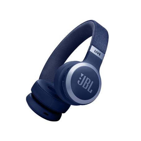 JBL - Auscultadores Bluetooth com Microfone Azul Live670NC