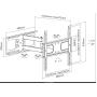 EQUIP - Suporte TV 32"-55" 650315