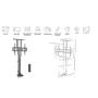 EQUIP - Suport TV Motorizado 650606