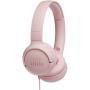 JBL - Auscultadores com Microfone T500 Rosa