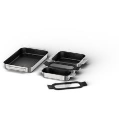 BOSCH - 4xTabuleiros p/ Indução Flex HEZ9FF040