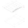 TEKA - Placa Ind. IZC 64630 BK MST