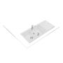 TEKA - Lava Louças STONE 80 B-TG 2C 1E WHITE