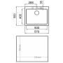TEKA - Lava Louças FORSQUARE 50.40 TG WHITE