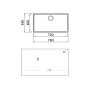TEKA - Lava Louças SQUARE 72.40 TG BLACK