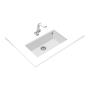 TEKA - Lava Louças SQUARE 72.40 TG WHITE