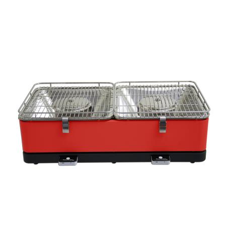 FEUERDESIGN - Grelhador Santorin Vermelho 2007560