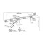 EQUIP - Suporte 3xMonitor 17/32" Desk Mount 650162
