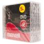 MAXELL - DVD-R 16X 4,7GB P.5 J.CASE-275517.40.CN 
