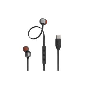 JBL - Auriculares com Microfone USB-C T310 Preto