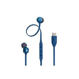 JBL - Auriculares com Microfone USB-C T310 Azul