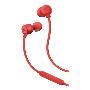 JBL - Auriculares com Microfone USB-C T310 Vermelho