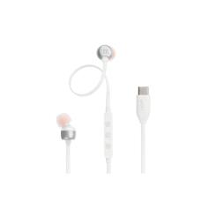 JBL - Auriculares com Microfone USB-C T310 Branco
