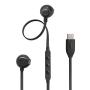 JBL - Auriculares com Microfone USB-C T305 Preto