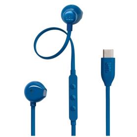 JBL - Auriculares com Microfone USB-C T305 Azul