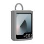 SAMSUNG - Capa Silicone c/anel Flip6 Cinzento EF-PF741TJEGWW
