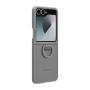SAMSUNG - Capa Silicone c/anel Flip6 Cinzento EF-PF741TJEGWW