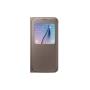 SAMSUNG - S6 S View Cover Gold EF-CG920PFEGWW