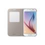 SAMSUNG - S6 S View Cover Gold EF-CG920PFEGWW
