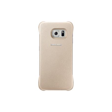 SAMSUNG - S6 Edge Protec CoverGold EF-YG925BFEGWW
