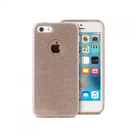 PURO - Capa Glitter iPhone 5|5S|SE IPC5SHINEGOLD