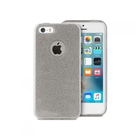PURO - Capa Glitter iPhone 5|5S|SE IPC5SHINESIL