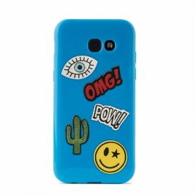 PURO - Capa Galaxy A5 2017 Azul SGGA517PM1BLUE