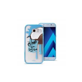PURO - Capa Galaxy A3 Azul SGGA317SJCNUTLBLUE