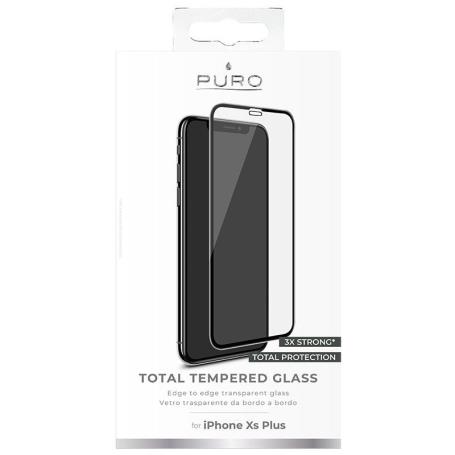 PURO - Vidro Temp iPhone X 6.5" SDGFSIPHONEX65BLK