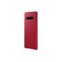 SAMSUNG - Capa S10 Leather Vermelho EF-VG973LREGWW