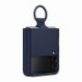 SAMSUNG - Capa Z Flip4 Silicone c/ Anel Azul EF-PF721TNEGWW