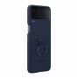 SAMSUNG - Capa Z Flip4 Silicone c/ Anel Azul EF-PF721TNEGWW