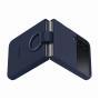 SAMSUNG - Capa Z Flip4 Silicone c/ Anel Azul EF-PF721TNEGWW