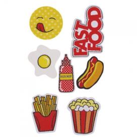 PURO - Patch Stickers Kit 7pcs PMSFOODMIX1