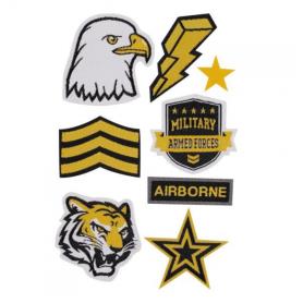PURO - Patch Sticker Kit 8pcs PMSARMYMIX1