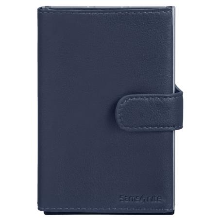 SAMSONITE - Carteira Deslizante Azul Alu Fit 133890-1090