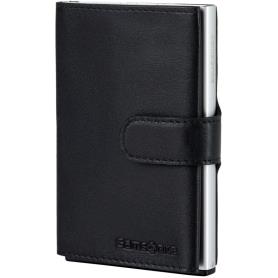 SAMSONITE - Carteira Deslizante Preta Alu Fit 133890-1041