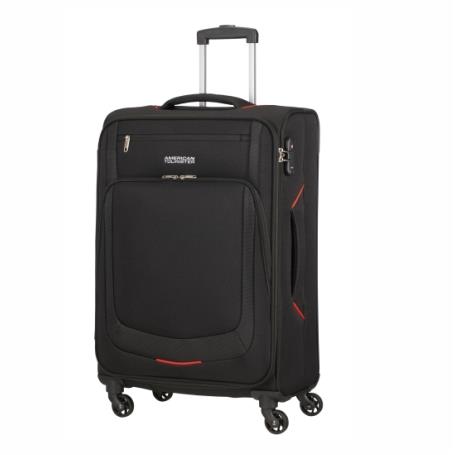 AMERICAN TOURISTER -Mala de Viagem SPINNER M TSA BLACK/RED SUMMER SESSION 125806-1073
