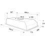 HOTPOINT - Exaustor HCT 64 F L SS