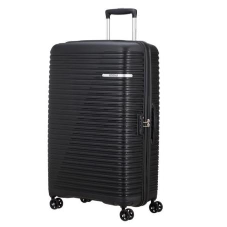 AMERICAN TOURISTER - Mala de Viagem SPINNER 78/29 TSA BLACK LIFTOFF 148918-1041