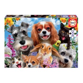 EDUCA - Puzzle 200 Selfie de Mascotes 19293