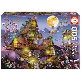 EDUCA - Puzzle 500 Casa das Fadas 19554