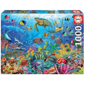 EDUCA - Puzzle 1000 Tartarugas no Paraíso 19266