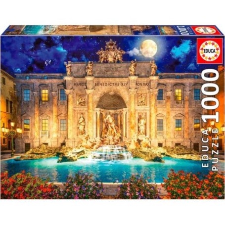 EDUCA - Puzzle 1000 Fontana Di Trevi, Roma 19923