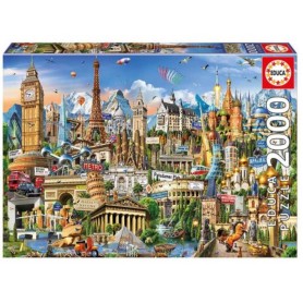 EDUCA - Puzzle 2000 Símbolos da Europa 17697
