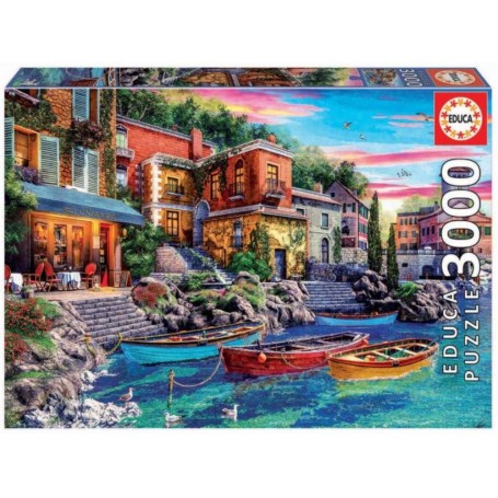 EDUCA - Puzzle 3000 Pôr do Sol em Como 19052