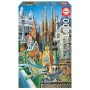 EDUCA - Puzzle 1000 Miniature Gaudí, Collage 11874