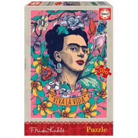 EDUCA - Puzzle 500 "Viva La Vida" Frida Kahlo 19251