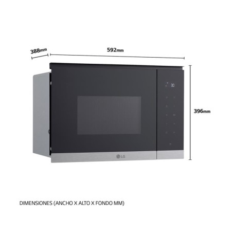 LG - Microondas Encastre MG7Z2593D