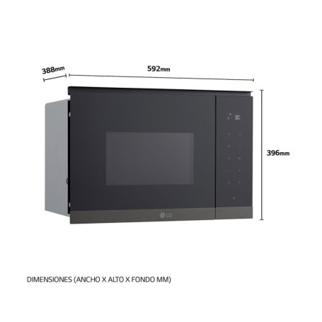 LG - Microondas Encastre MG7Z2593B